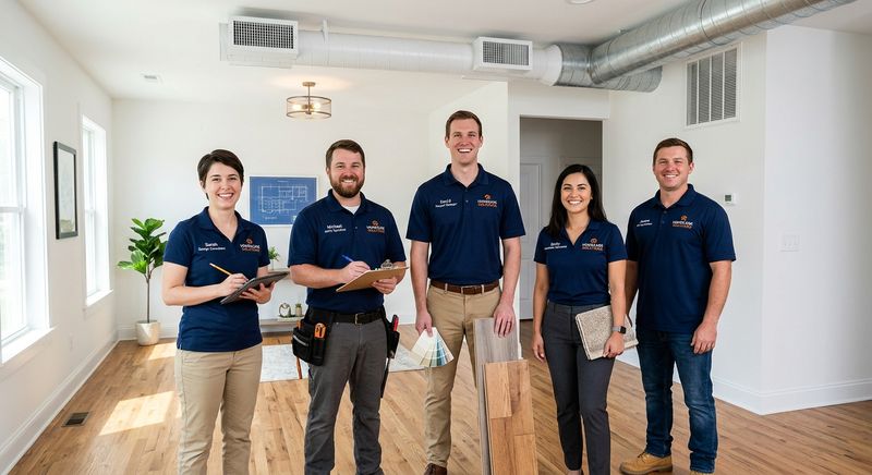 Handua brand HVAC products and team