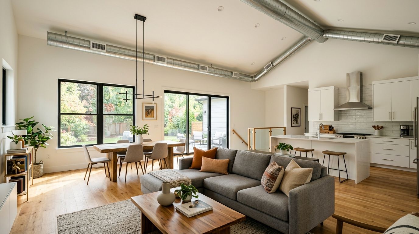 Handua HVAC registers and grilles installed in a modern home